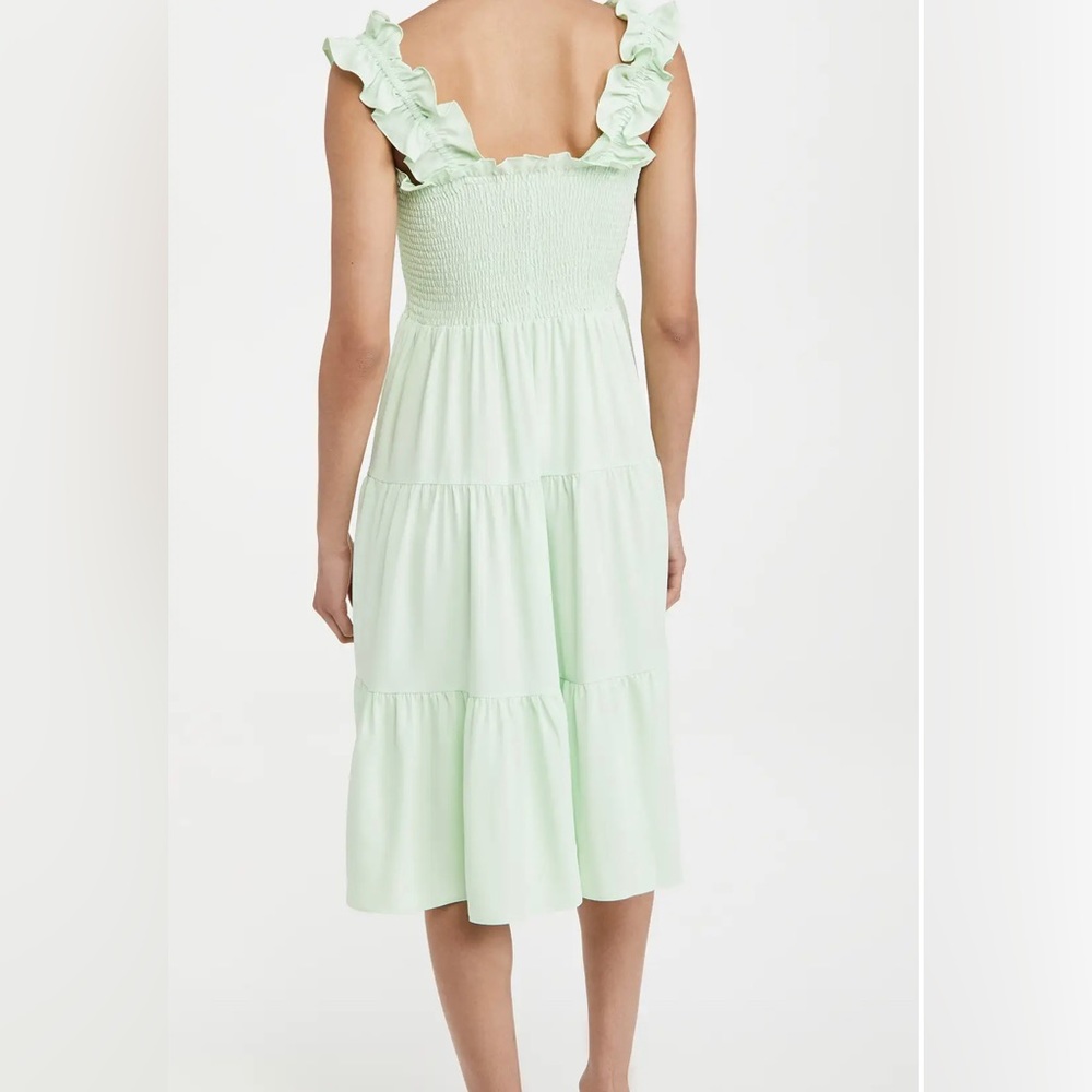 Amanda Uprichard Adelene Midi Dress Size Large - Picture 2 of 5